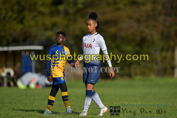 20181007-105336 Tottenham Hotspur Girls U14 v White Star Boys U14