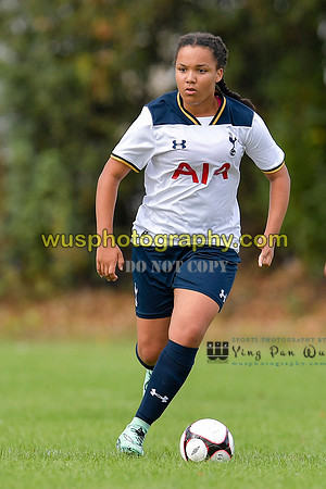 20161002-104557-3 Tottenham Hotspur Girls U14 v Writtle Minors FC Girls U14
