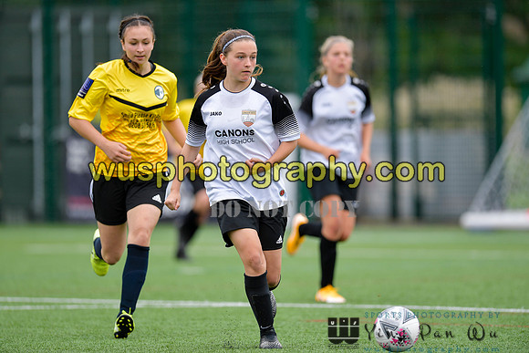 20210821-105701 London Bees Academy U14 v Kent Football United Girls U14