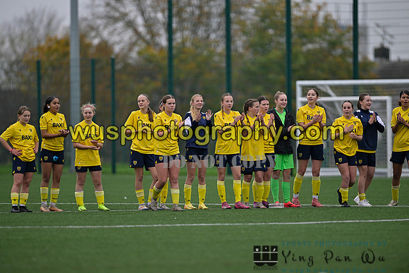 20241109-115243 West Ham United Performance Claret Girls U14 v Oxford United Girls U14