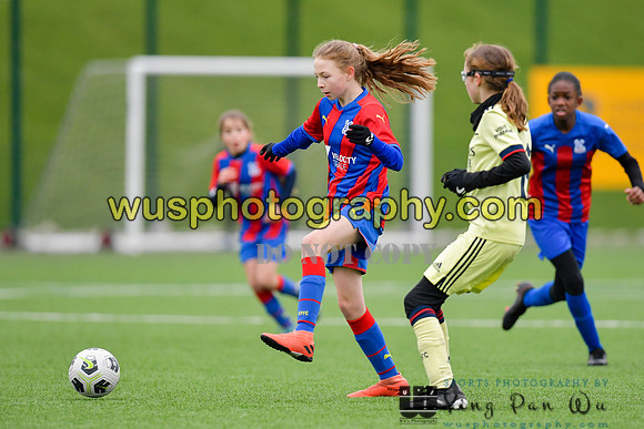 20220122-150936 Crystal Palace FC Girls U12 v Arsenal FC Girls U12