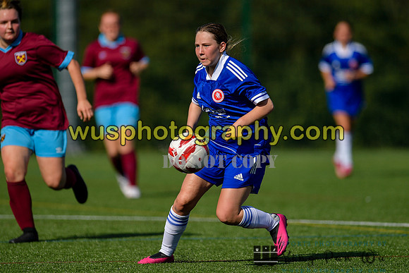 20210911-151348C West Ham United Girls U16 v Welling United Girls U16