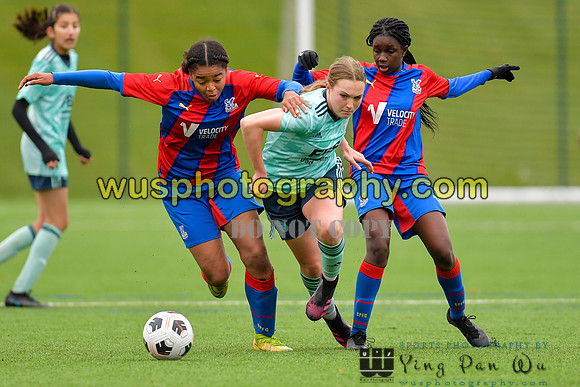 20211127-122755F Crystal Palace FC Girls U16 v Leicester City Women's FC Blues U16