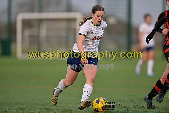 20230201-154349J Tottenham Hotspur Women FC WSL Academy U21 v Ipswich Town Women FC U21