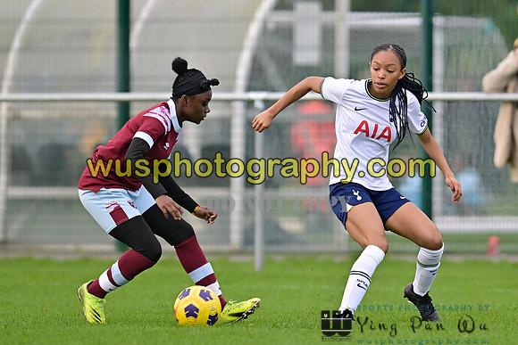 20221119-100333 Tottenham Hotspur Women FC Academy U15 v West Ham United Academy Girls U15