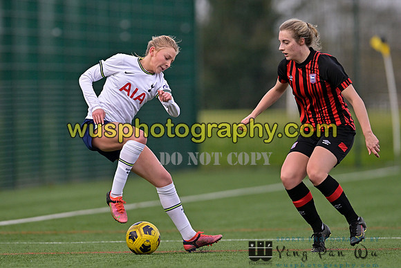 20230201-153426E Tottenham Hotspur Women FC WSL Academy U21 v Ipswich Town Women FC U21