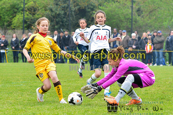 20150426-105738 Tottenham Hotspurs Girls U11 v Sutton United Girls U11
