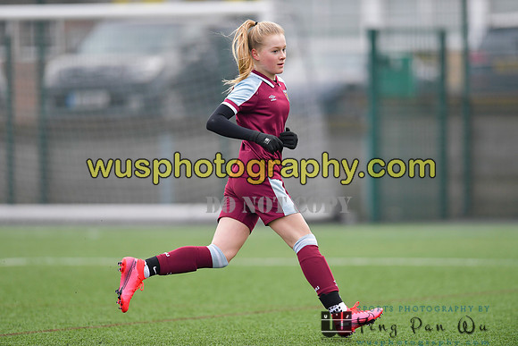 20220115-131727A West Ham United Academy Girls U14 v Notts County FC Girls U14