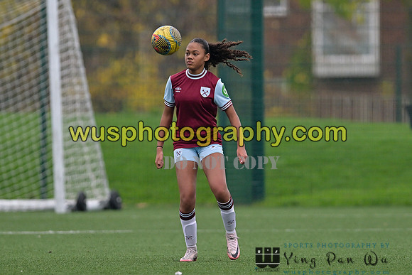 20241109-134148 West Ham United Warriors Girls U16 v Charlton Athletic Academy Girls U16