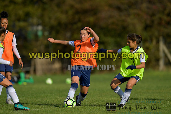 20181007-101717 Tottenham Hotspur Girls U14 v White Star Boys U14