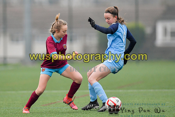20220115-151016 West Ham United Performance Girls U16 v London City Lionesses U16