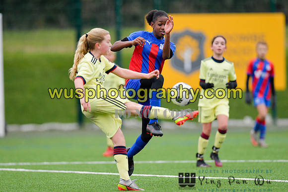 20220122-153209 Crystal Palace FC Girls U12 v Arsenal FC Girls U12