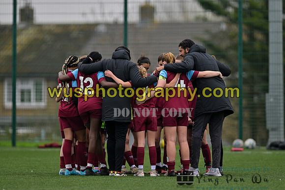 20241109-115758 West Ham United Performance Claret Girls U14 v Oxford United Girls U14