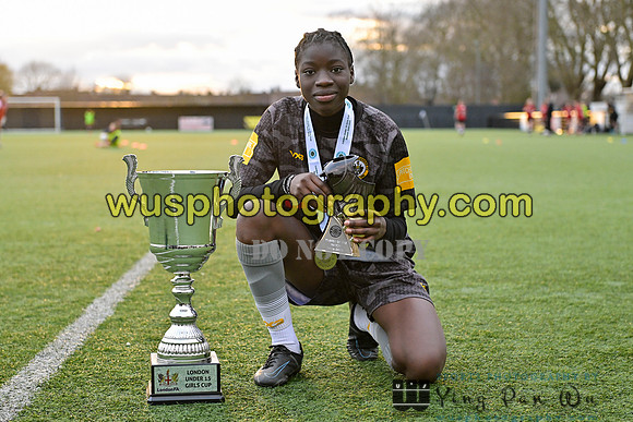 20250316-174258 Cray Wanderers Youth FC Girls U15 v Hashtag United Girls U15