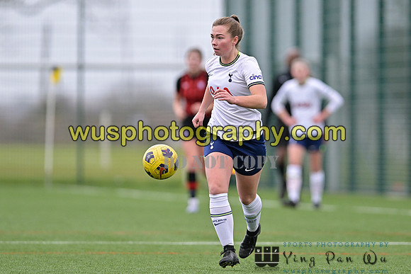 20230201-142021 Tottenham Hotspur Women FC WSL Academy U21 v Ipswich Town Women FC U21