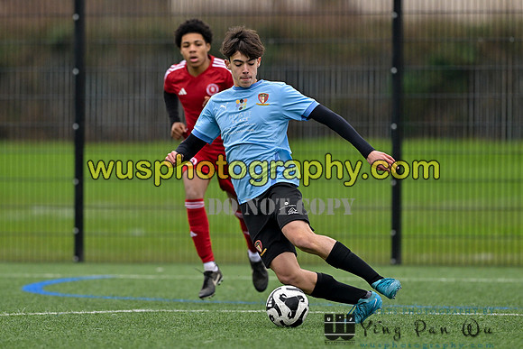 20250201-112129 Welling United Academy Boys U16 Reds v Hayes & Yeading United Boys U16