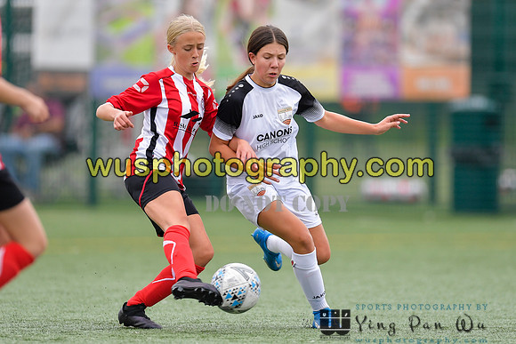 20210925-122141A London Bees Academy U16 v Corfe Mullen United Juniors FC Girls U16