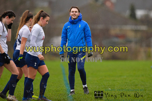 20220108-095945 Tottenham Hotspur Women FC JTP U15 v West Ham United Performance Girls U16