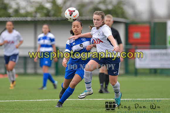 20180415-163146A Queens Park Rangers Girls U16 v Tottenham Hotspur Girls U15