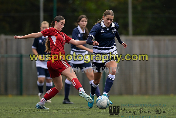 20241026-113742A Millwall Lionesses U16 v Welling United Academy Girls U16