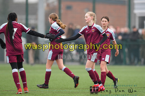 20220115-131738 West Ham United Academy Girls U14 v Notts County FC Girls U14
