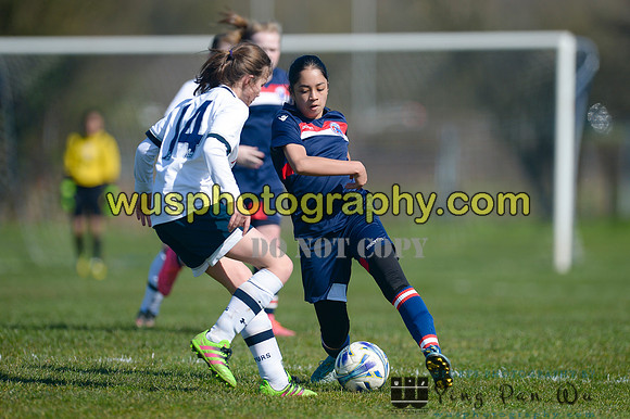 20160402-112819-3 Denham United Girls U14 v Tottenham Hotspur Girls U14