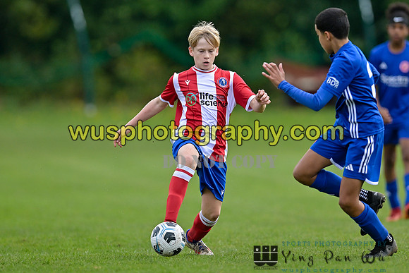 20241012-111103C Welling United Academy Boys U13 v Dorking Wanderers Academy Boys U13