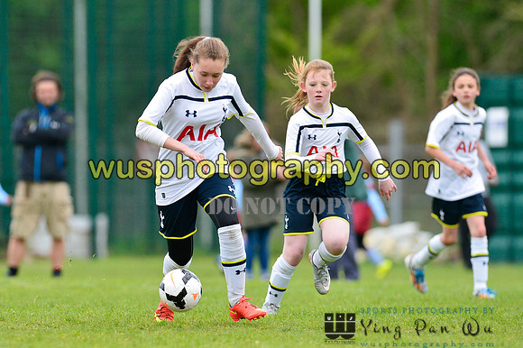 20150426-112648-4 Tottenham Hotspurs Girls U11 v Sutton United Girls U11