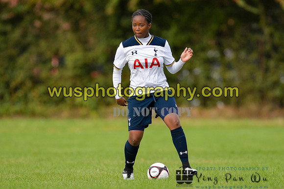20161002-104833-2 Tottenham Hotspur Girls U14 v Writtle Minors FC Girls U14