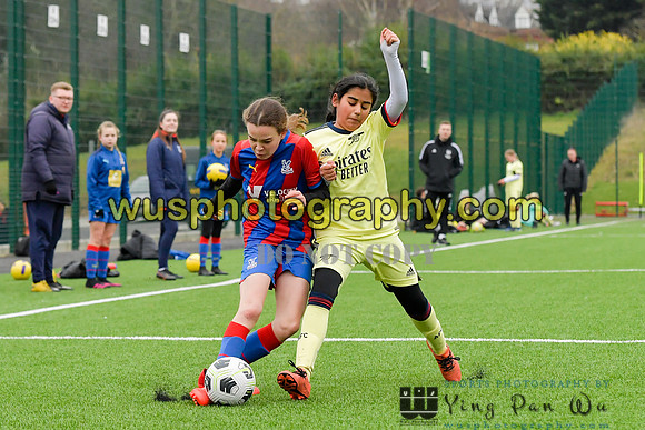 20220122-150307A Crystal Palace FC Girls U12 v Arsenal FC Girls U12