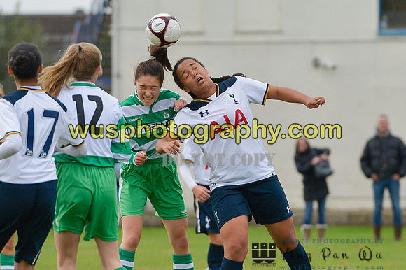 20161002-104413 Tottenham Hotspur Girls U14 v Writtle Minors FC Girls U14