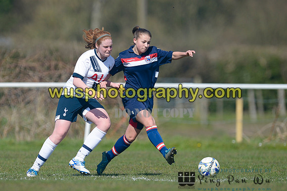 20160402-115812-3 Denham United Girls U14 v Tottenham Hotspur Girls U14