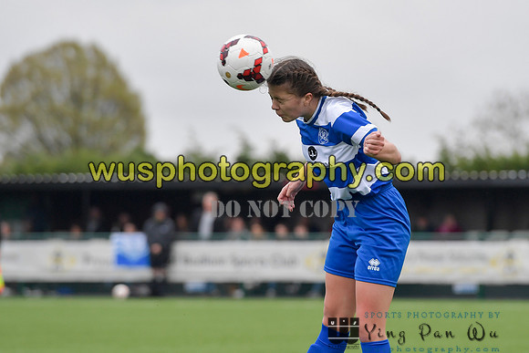 20180415-164425 Queens Park Rangers Girls U16 v Tottenham Hotspur Girls U15