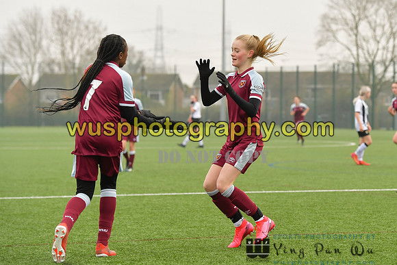 20220115-131023 West Ham United Academy Girls U14 v Notts County FC Girls U14