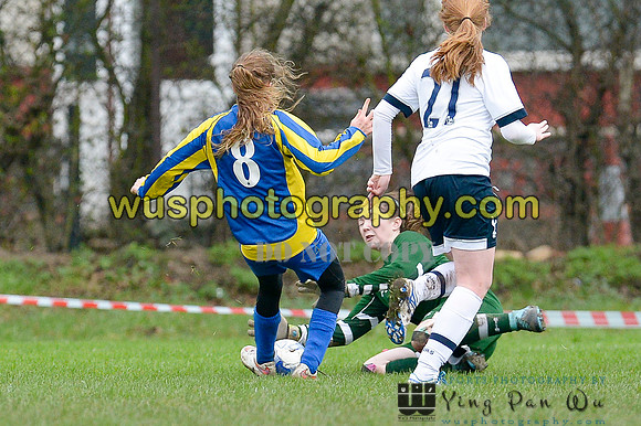 20160206-123806-2 Tottenham Hotspur Girls U14 v Harvesters FC Girls U14