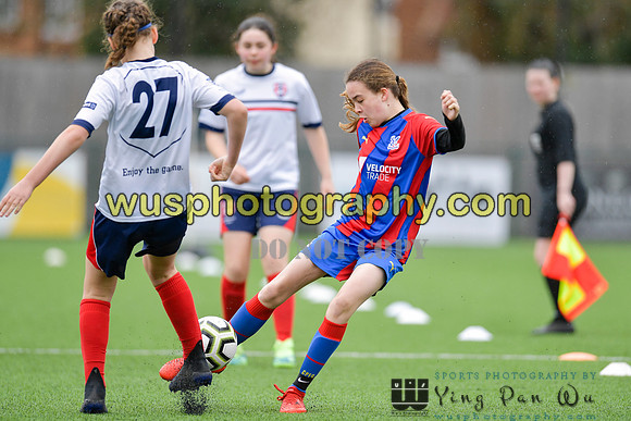 20220313-121440 Crystal Palace FC Girls U12 v Kew Park Rangers Girls U12 Reds