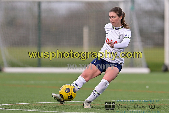 20230201-152900B Tottenham Hotspur Women FC WSL Academy U21 v Ipswich Town Women FC U21