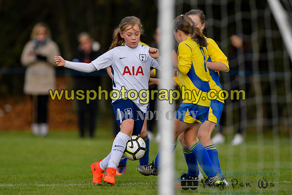 20171028-105646 Tottenham Hotspur Girls U11 v St Albans City Youth Girls U11 South