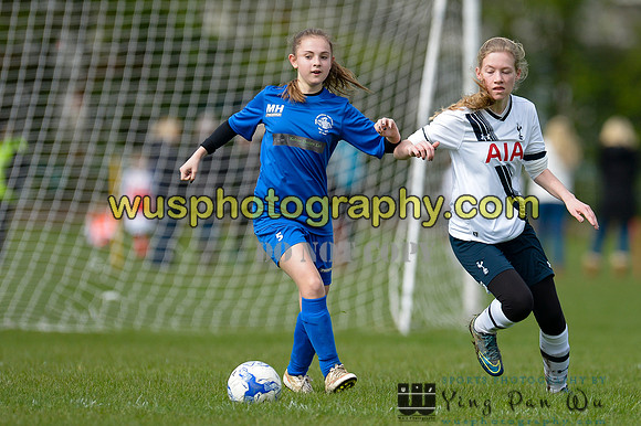 20160409-112502-6 Tottenham Hotspur Girls U14 v Hemel Hempstead Town Girls U14