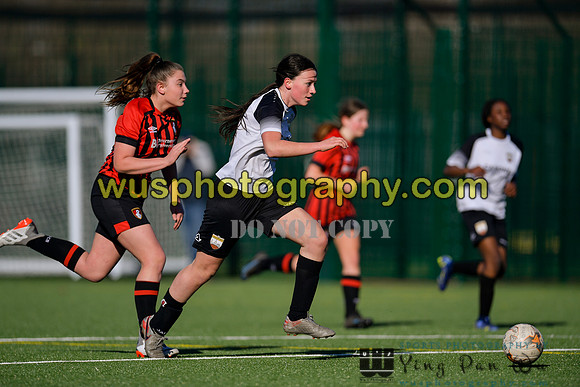20220319-152344B London Bees Academy U14 v AFC Bournemouth Girls U14