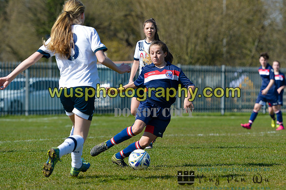 20160402-120016-3 Denham United Girls U14 v Tottenham Hotspur Girls U14