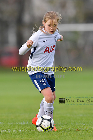 20171028-104253-2 Tottenham Hotspur Girls U11 v St Albans City Youth Girls U11 South