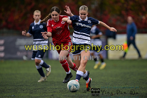 20241026-110543A Millwall Lionesses U16 v Welling United Academy Girls U16