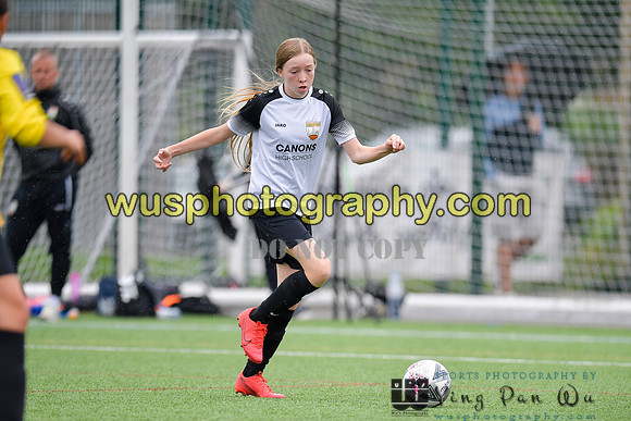 20210821-104102 London Bees Academy U14 v Kent Football United Girls U14