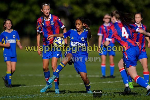 20221015-105904 AFC Wimbledon Girls U14 v Crystal Palace FC Girls U14