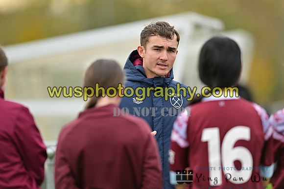 20221119-094235 Tottenham Hotspur Women FC Academy U15 v West Ham United Academy Girls U15