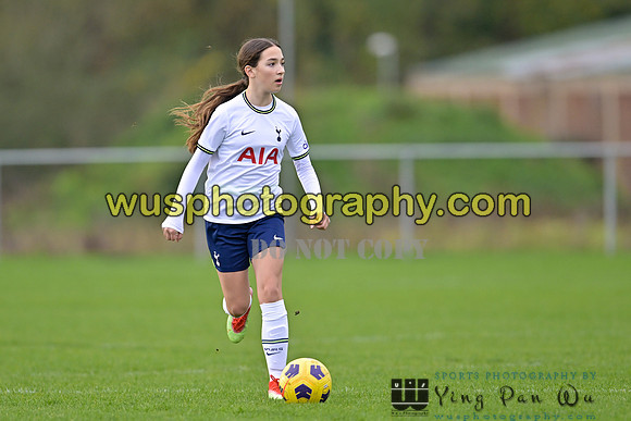 20221119-100235A Tottenham Hotspur Women FC Academy U15 v West Ham United Academy Girls U15