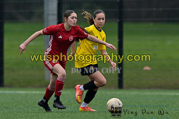 20250215-145927 Welling United Academy Girls U16 v Ebbsfleet United Girls U16