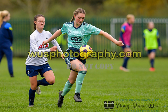 20211113-130249 Tottenham Hotspur Women FC JTP U16 v Leicester City Women's FC Blues U16