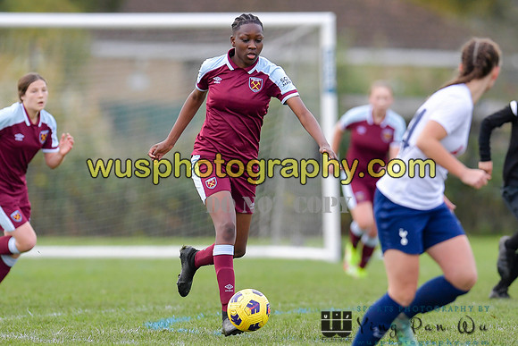20211106-093823 Tottenham Hotspur Women FC JTP U16 v West Ham United Academy Girls U16